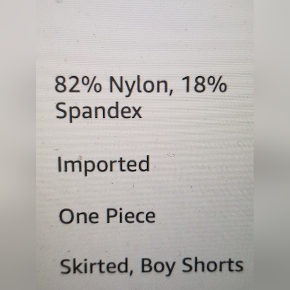 NWOT RETRO SKIRTED SWIM DRESS SLIMMING TUMMY CONTROL SIZE 20 - Picture 6 of 7